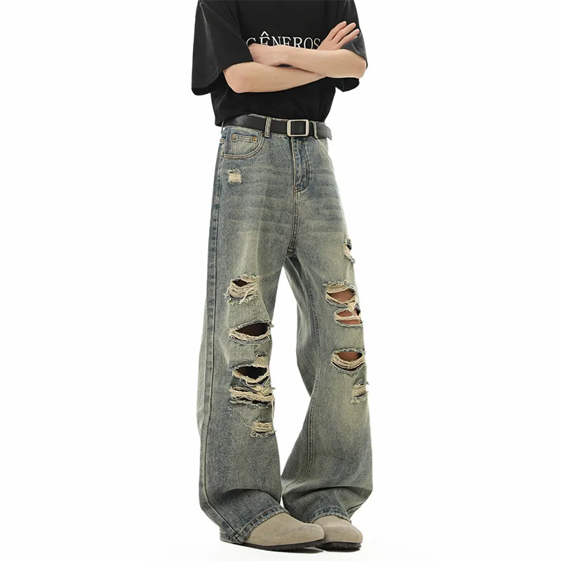 WELTER EXPERIMENT Jeans Unisex Blue Single Item-1