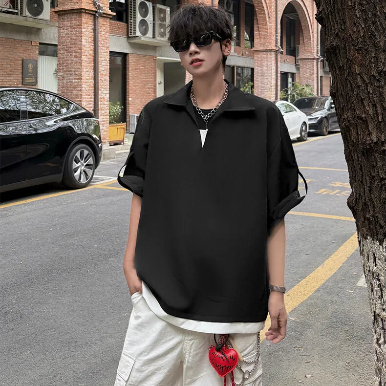 KEIRANDUN Shirts Men-6