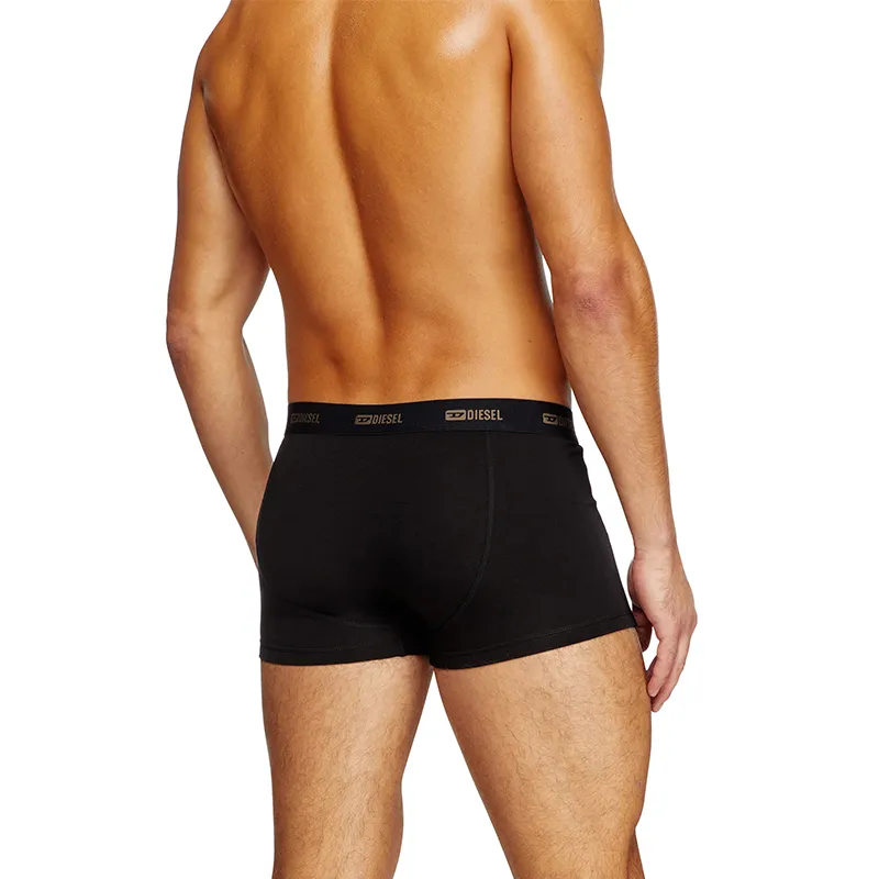 DIESEL Boxer Briefs Men's 1 Pack Black-3