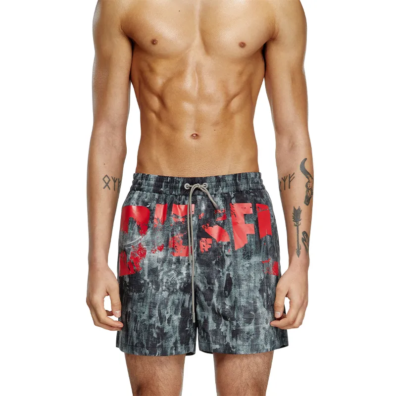 DIESEL Rio 41 D Pop Mid Length Swim Shorts-2