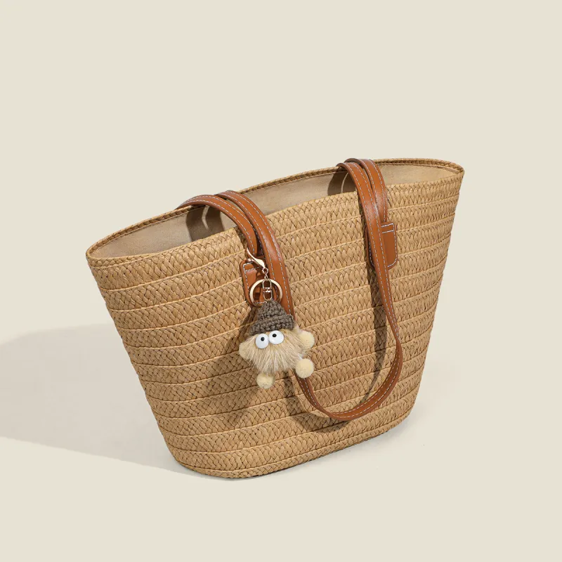PT'SON PE Tote Underarm Shoulder Bag Regular Women's Khaki-2