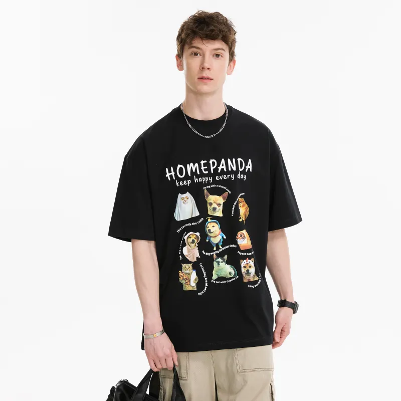 HOME PANDA T-Shirts Unisex-5