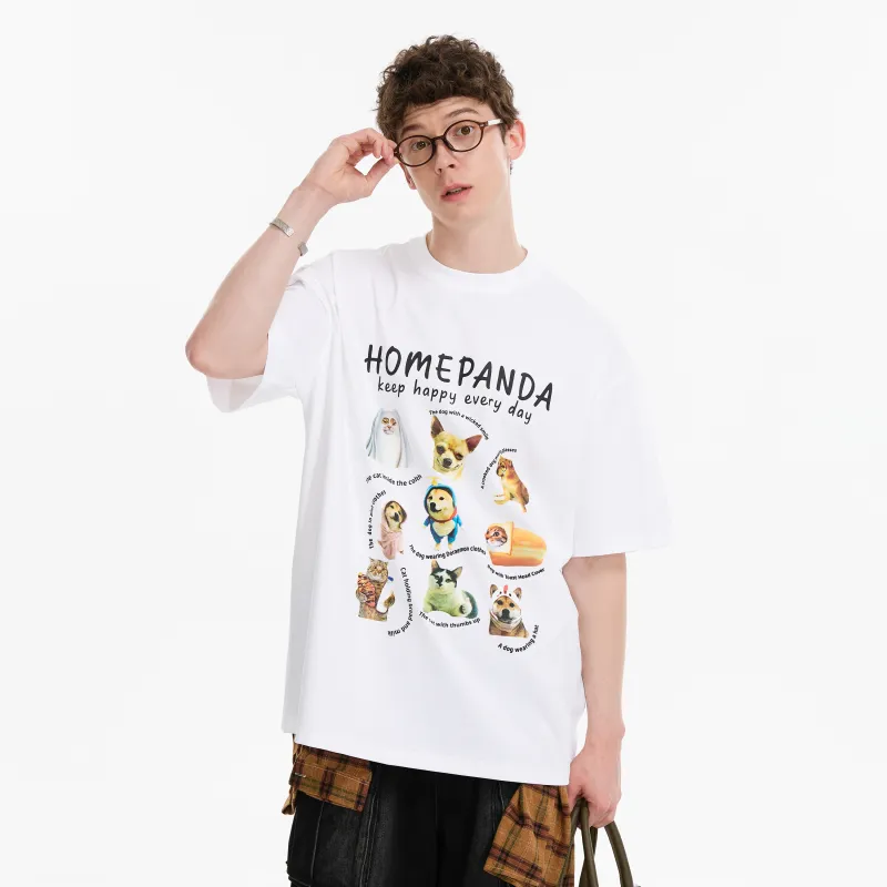 HOME PANDA T-Shirts Unisex-11