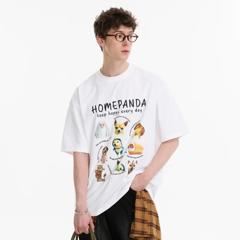 HOME PANDA T-Shirts Unisex-10