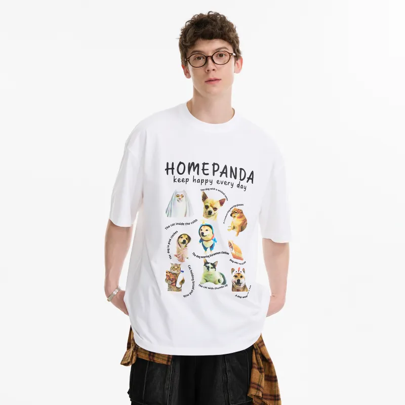 HOME PANDA T-Shirts Unisex-8