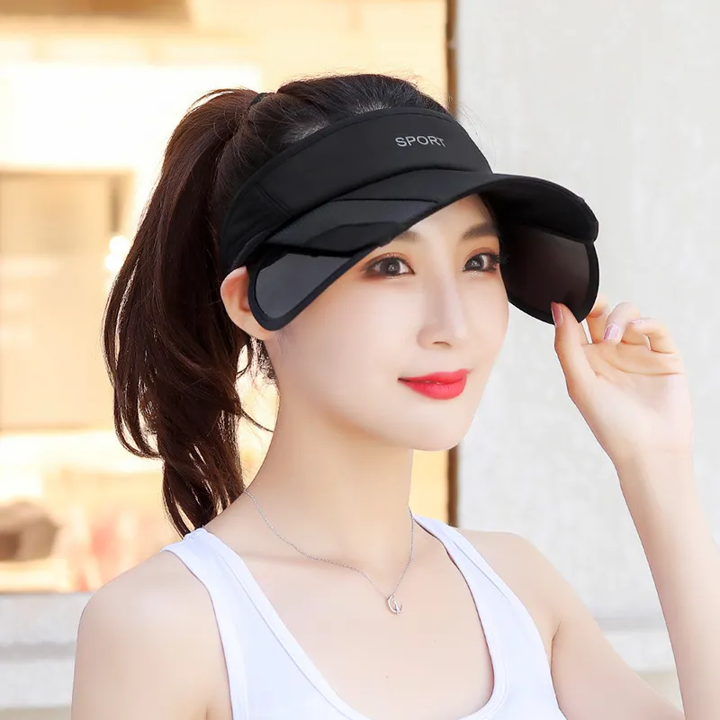 YUZHAOLIN Polyester Visor Cap Unisex Multicolor-2