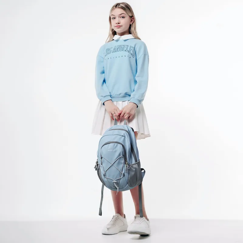 WATERFLY Nylon Fabric Backpack Medium Size Unisex Multicolor-2