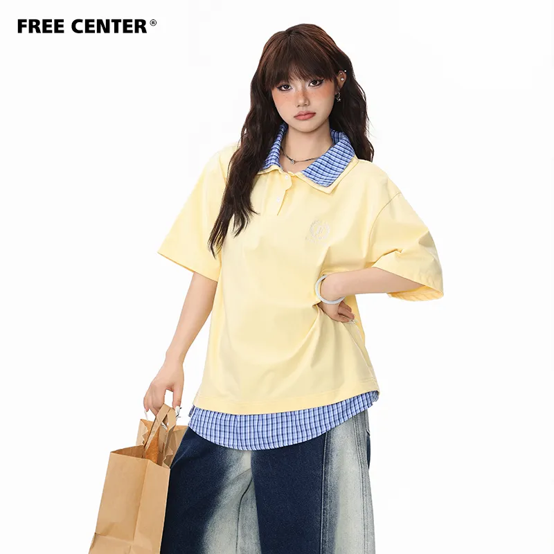 FREE CENTER Polo Shirts Women's-10