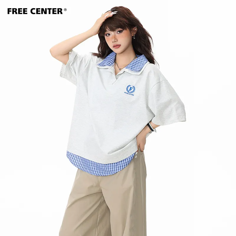 FREE CENTER Polo Shirts Women's-4