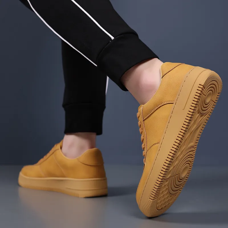 Kaltendin Air Force 1 All Season Versatile Trendy Comfortable Low Top Skateboard Shoes Men's-12