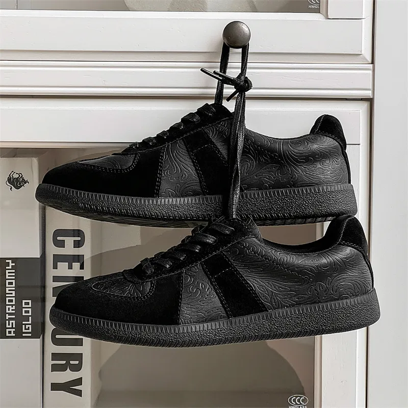 Kaltendin Niche Vintage Chinese Fashion Trend Casual Sports German Army Trainers Skateboard Shoes Unisex-9