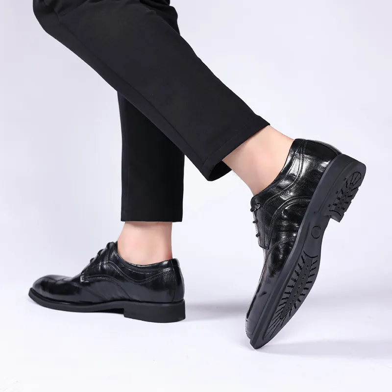 Kaltendin Dress Shoes Men's Black-4