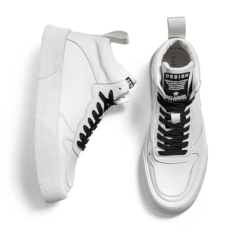 Kaltendin Mid Top Skateboard Shoes Men's-3