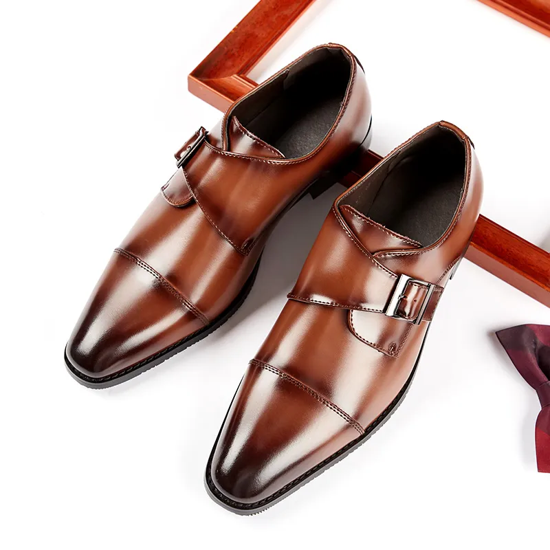 Kaltendin Classic Business Versatility Commute Everyday Comfort Dress Shoes Men's-10