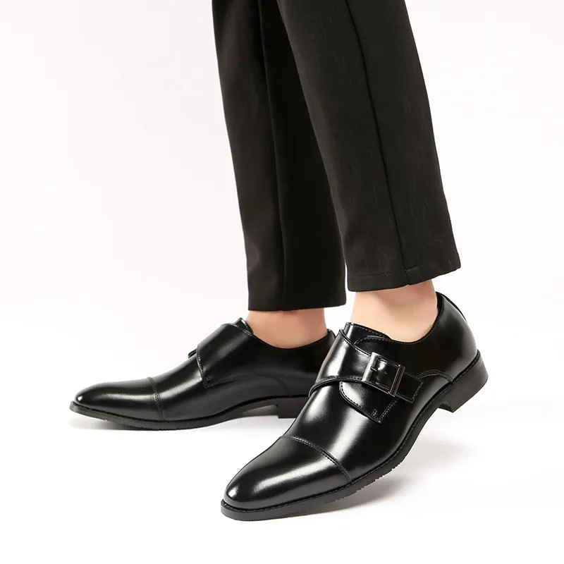 Kaltendin Classic Business Versatility Commute Everyday Comfort Dress Shoes Men's-6