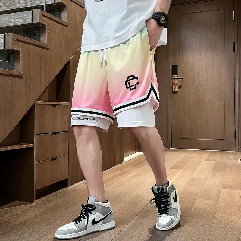 Colorful Creations Basketball Shorts Unisex-14