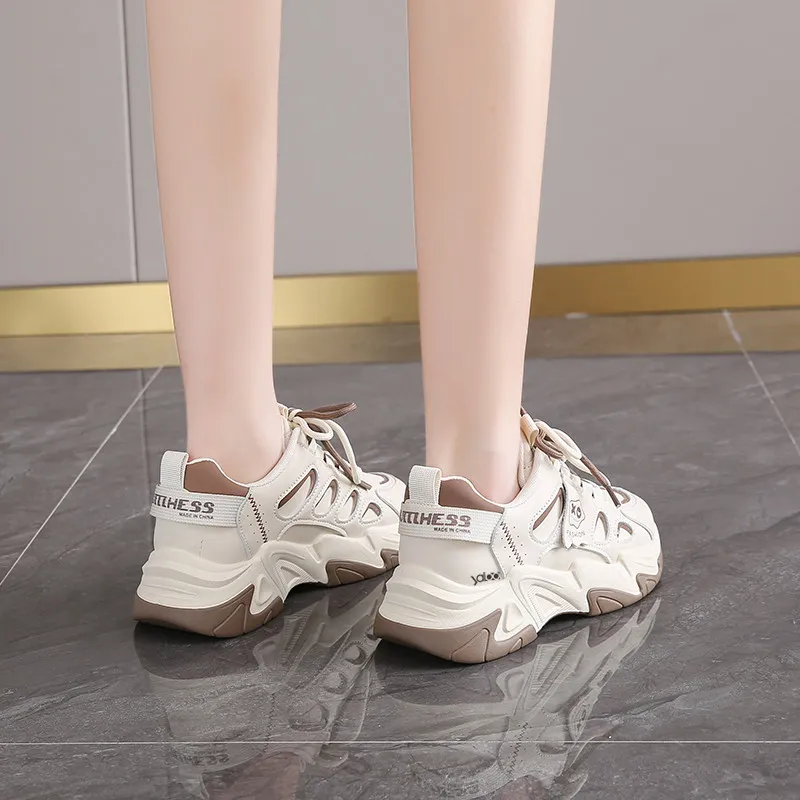Yalu Thermal Low Top Chunky Sneakers Women's-23