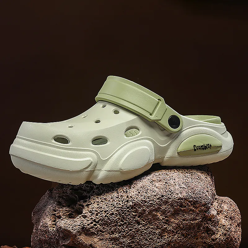 Budding Bear EVA Abrasion Resistant Slip Resistant Closed Toe Slippers Men's-8