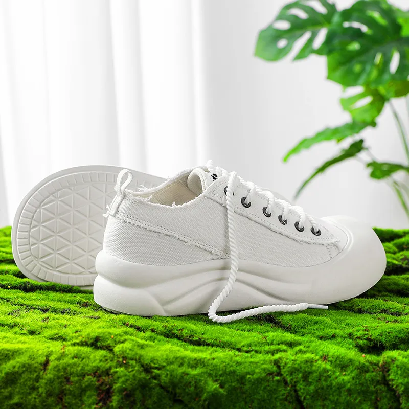 Budding Bear Anti Slip Wear Resistant Low Top Canvas Shoes Men's-5