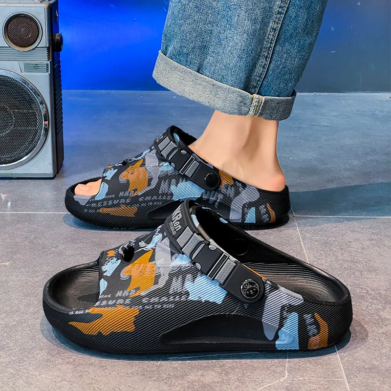 Budding Bear Beach Sandals Men's-4