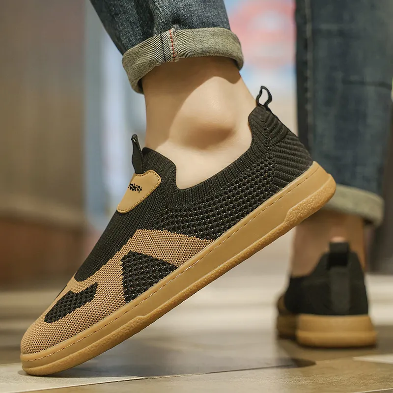 Budding Bear Slip Resistant, Abrasion Resistant, Breathable, Lightweight, Height Increasing Low Top Casual Shoes Men's-3