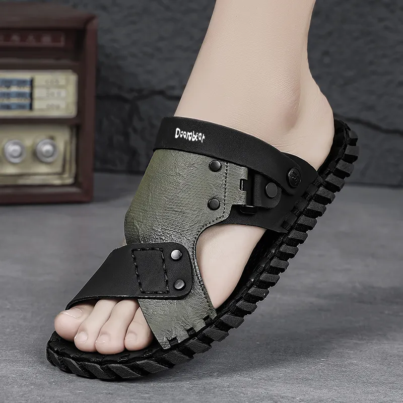 Budding Bear Beach Sandals Men's-5