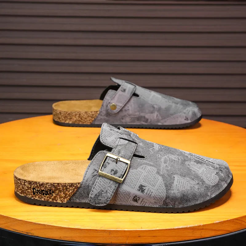 Budding Bear Quiet Odor Resistant Abrasion Resistant Slip Resistant Closed Toe Slippers Unisex-8