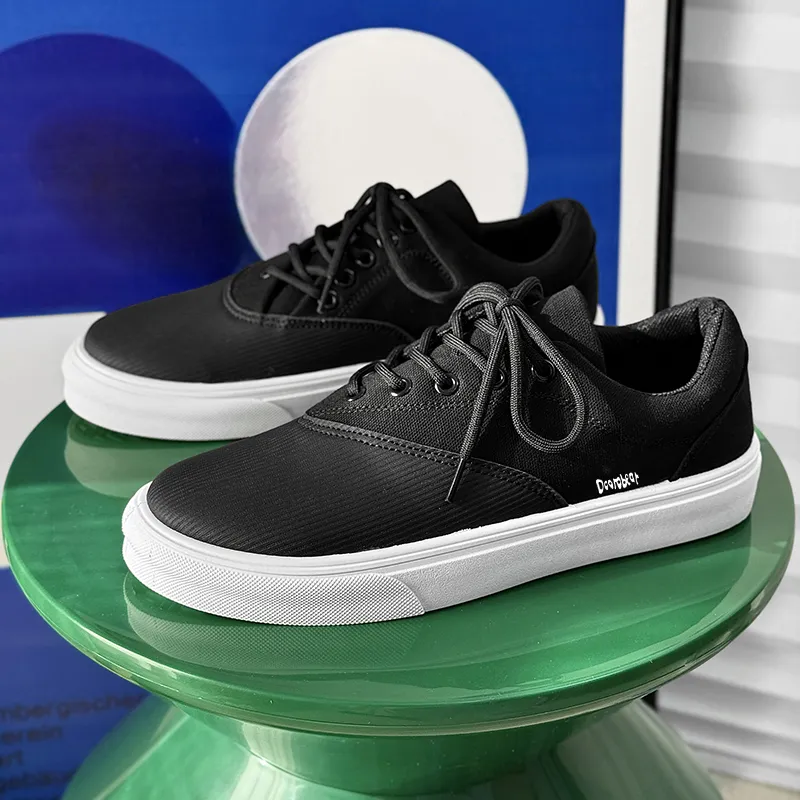 Budding Bear Anti Slip Wear Resistant Low Top Skateboard Shoes Men's-4