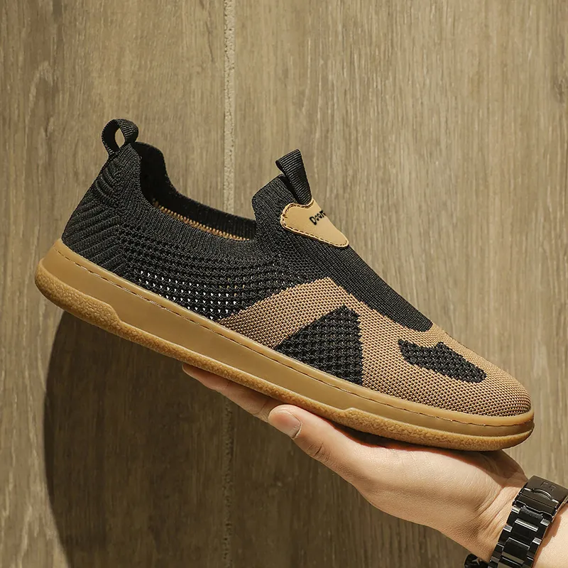 Budding Bear Slip Resistant, Abrasion Resistant, Breathable, Lightweight, Height Increasing Low Top Casual Shoes Men's-2