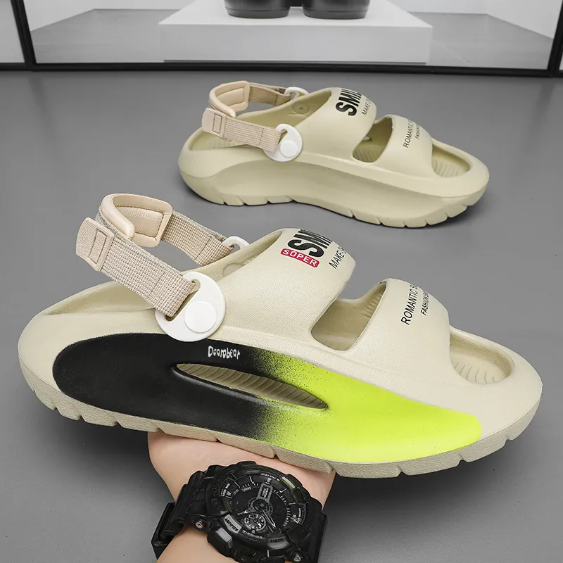 Budding Bear Beach Sandals Unisex-7