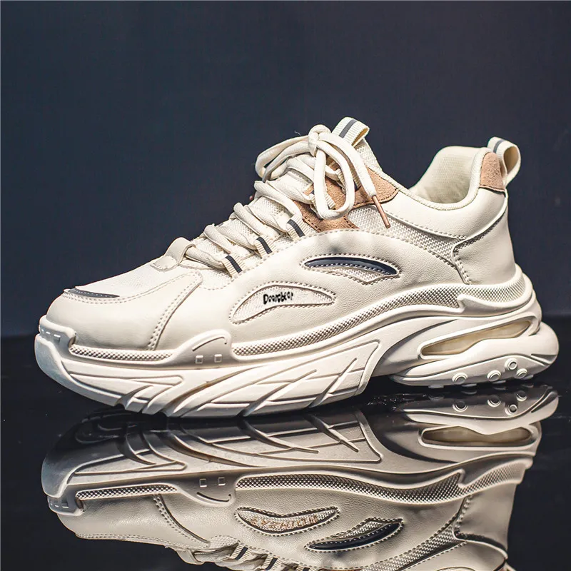 Budding Bear Anti Slip Wear Resistant Low Top Chunky Sneakers Men's-1