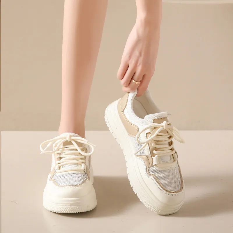 Budding Bear Breathable Low-Top Skateboard Shoes Women's-5