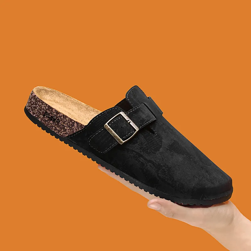 Budding Bear Quiet Odor Resistant Abrasion Resistant Slip Resistant Closed Toe Slippers Unisex-2