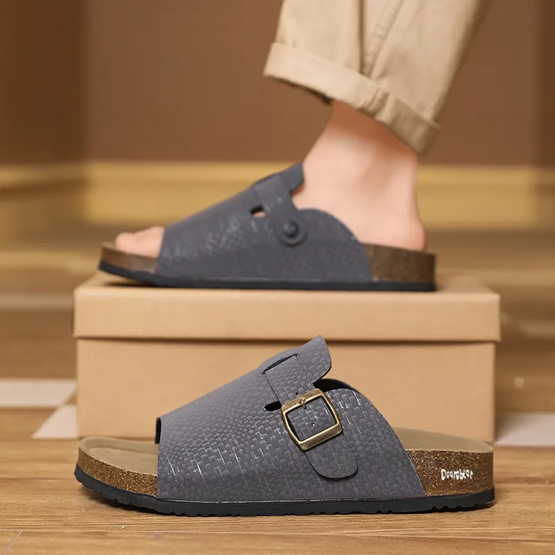 Budding Bear Quiet Slip Resistant Odor Resistant Abrasion Resistant Slide Slippers Men's-8
