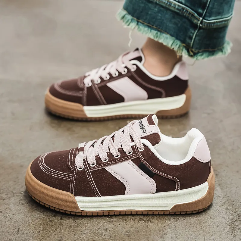 Budding Bear Low Top Skateboard Shoes Women's-5