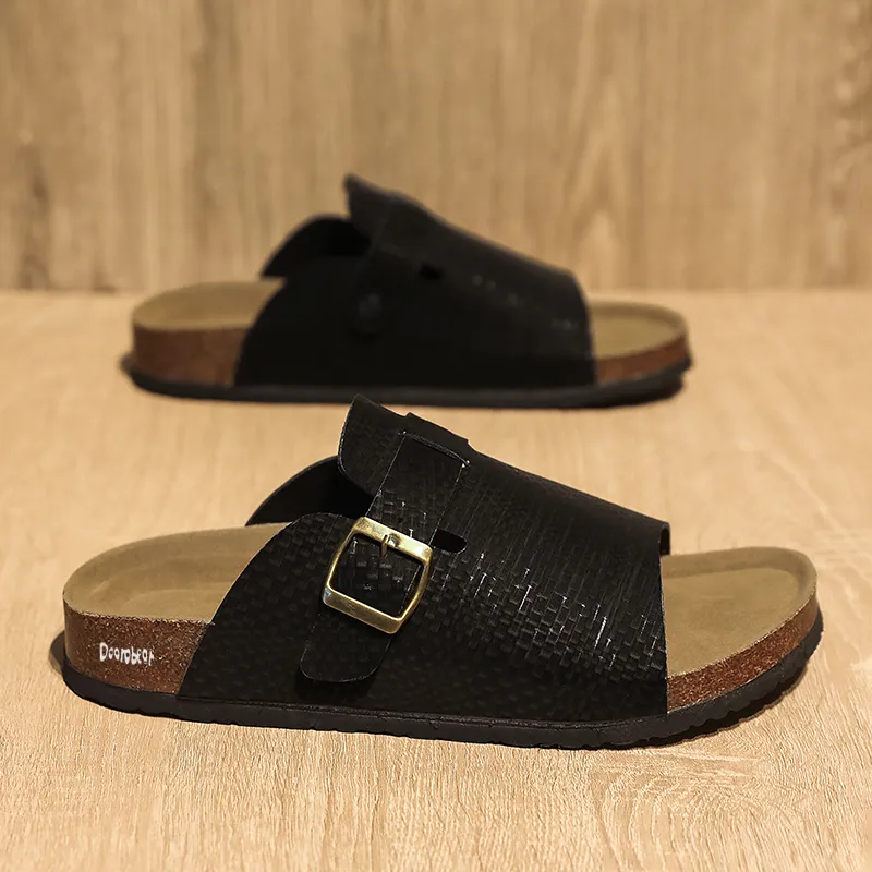 Budding Bear Quiet Slip Resistant Odor Resistant Abrasion Resistant Slide Slippers Men's-2