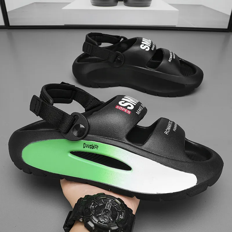 Budding Bear Beach Sandals Unisex-1