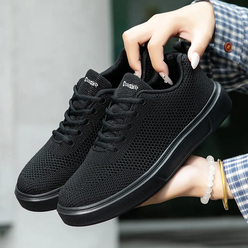 Budding Bear Casual Shoes Men Low Top Black/White-8