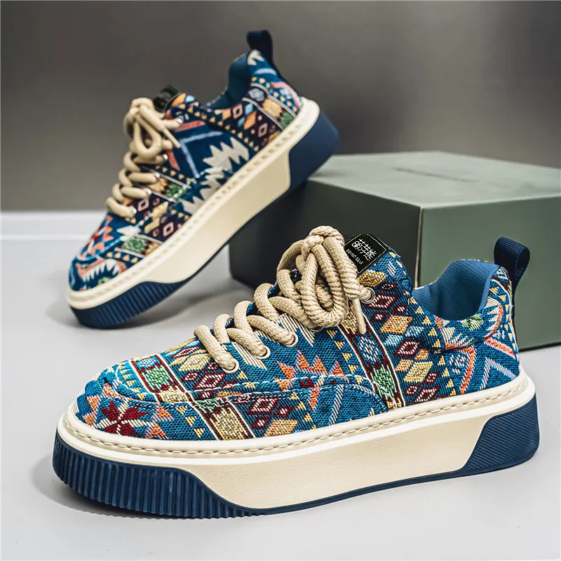 Budding Bear Low-Top Skateboard Shoes Men's-12