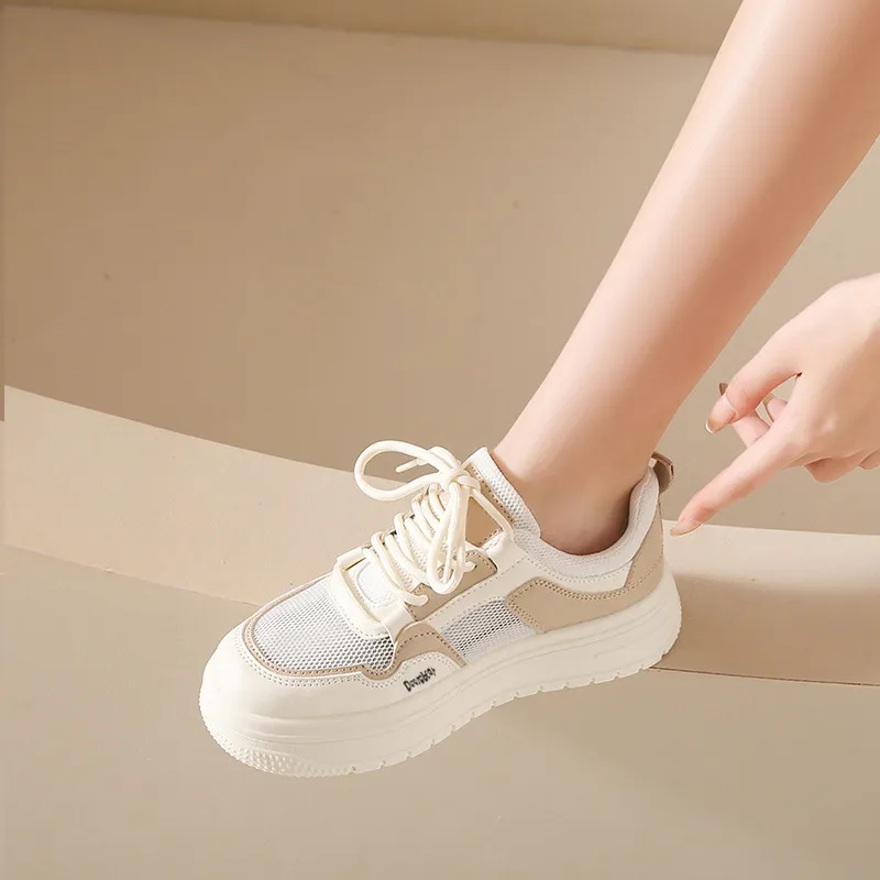 Budding Bear Breathable Low-Top Skateboard Shoes Women's-4