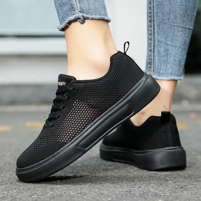 Budding Bear Casual Shoes Men Low Top Black/White-9