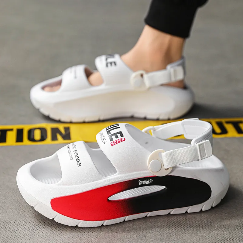 Budding Bear Beach Sandals Unisex-5