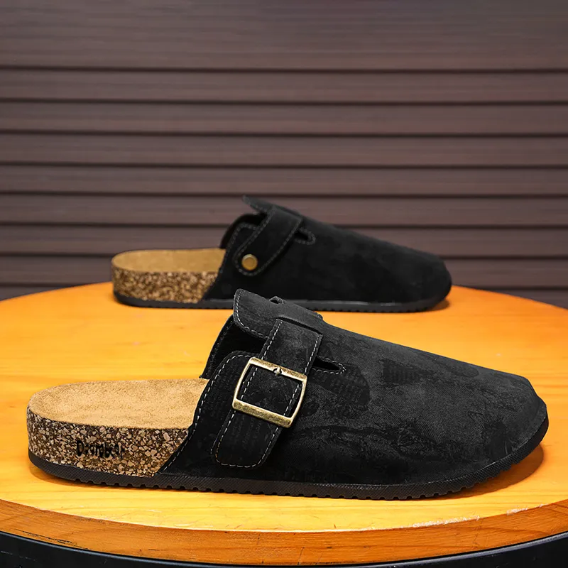 Budding Bear Quiet Odor Resistant Abrasion Resistant Slip Resistant Closed Toe Slippers Unisex-3