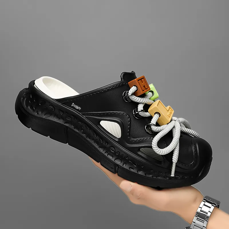 Budding Bear EVA Abrasion Resistant Closed Toe Slippers Men's-7