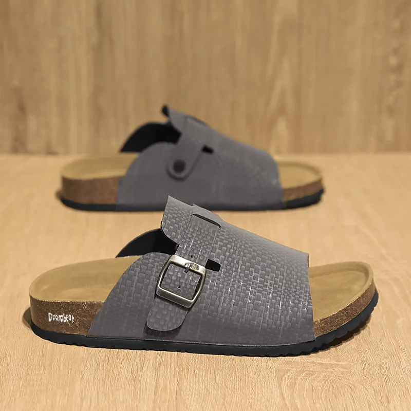 Budding Bear Quiet Slip Resistant Odor Resistant Abrasion Resistant Slide Slippers Men's-7