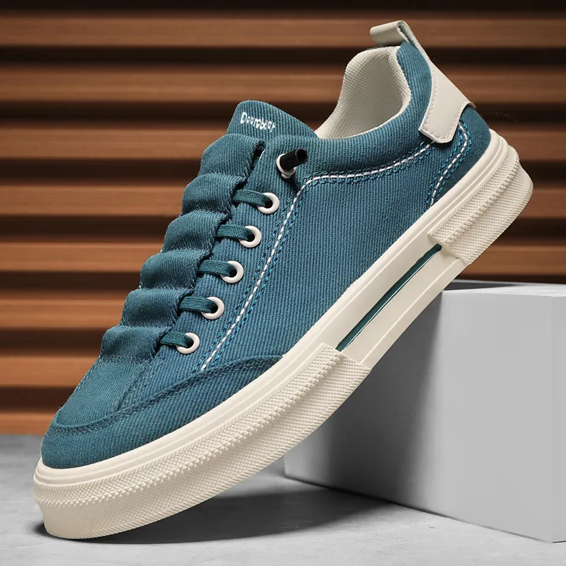 Budding Bear Low Top Canvas Shoes Men's-5