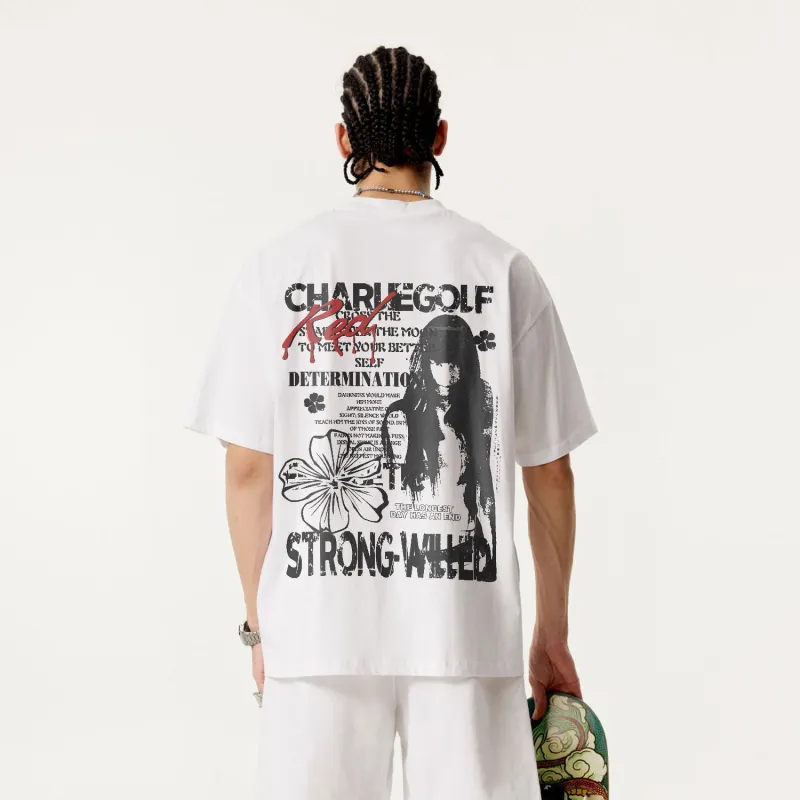 CHARLIE GOLF T-Shirt Unisex White-3