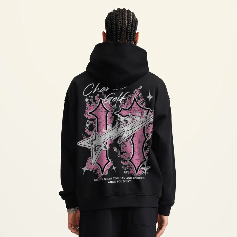 CHARLIE GOLF Sweatshirt Unisex Black-2