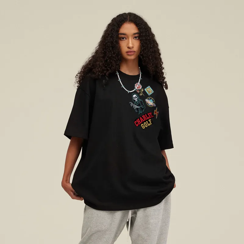 CHARLIE GOLF T Shirts Unisex-3