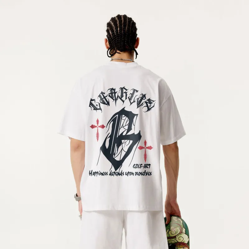 CHARLIE GOLF T Shirt Unisex White-2